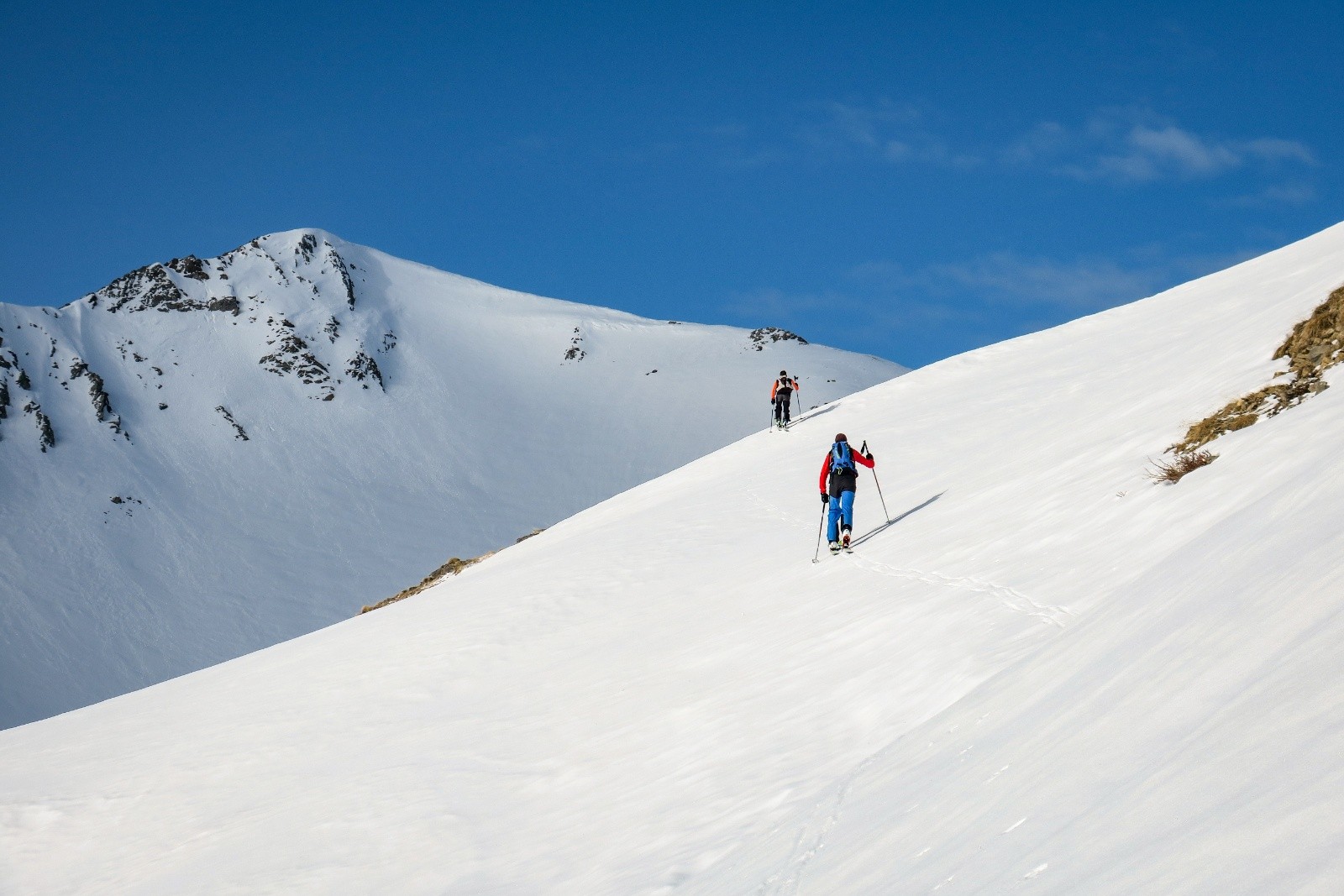 #2 Montée au sommet nord, avec le sommet sud en ligne de mire Montée au sommet nord, avec le sommet sud en ligne de mire