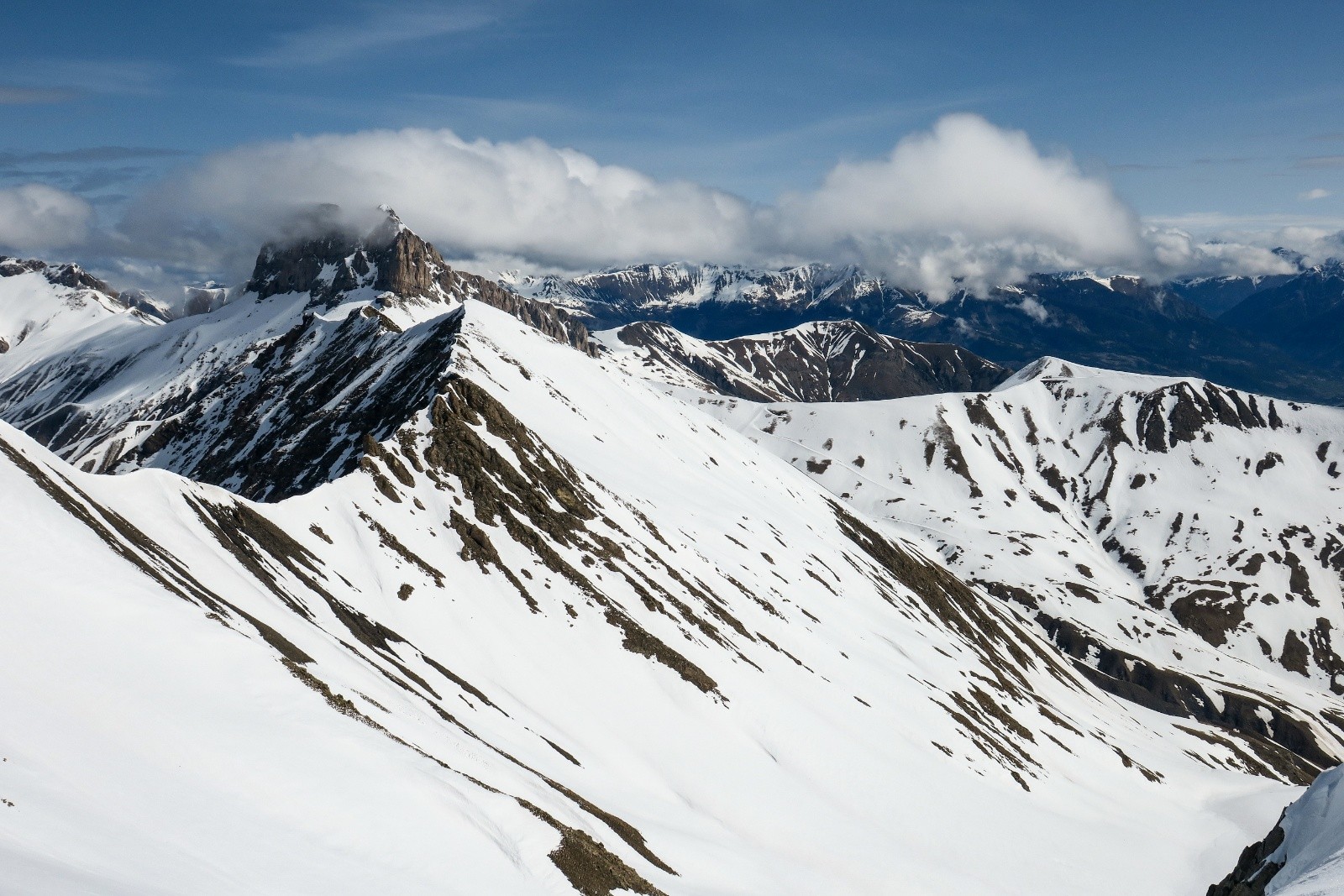 #14 La pente skiée précédemment La pente skiée précédemment