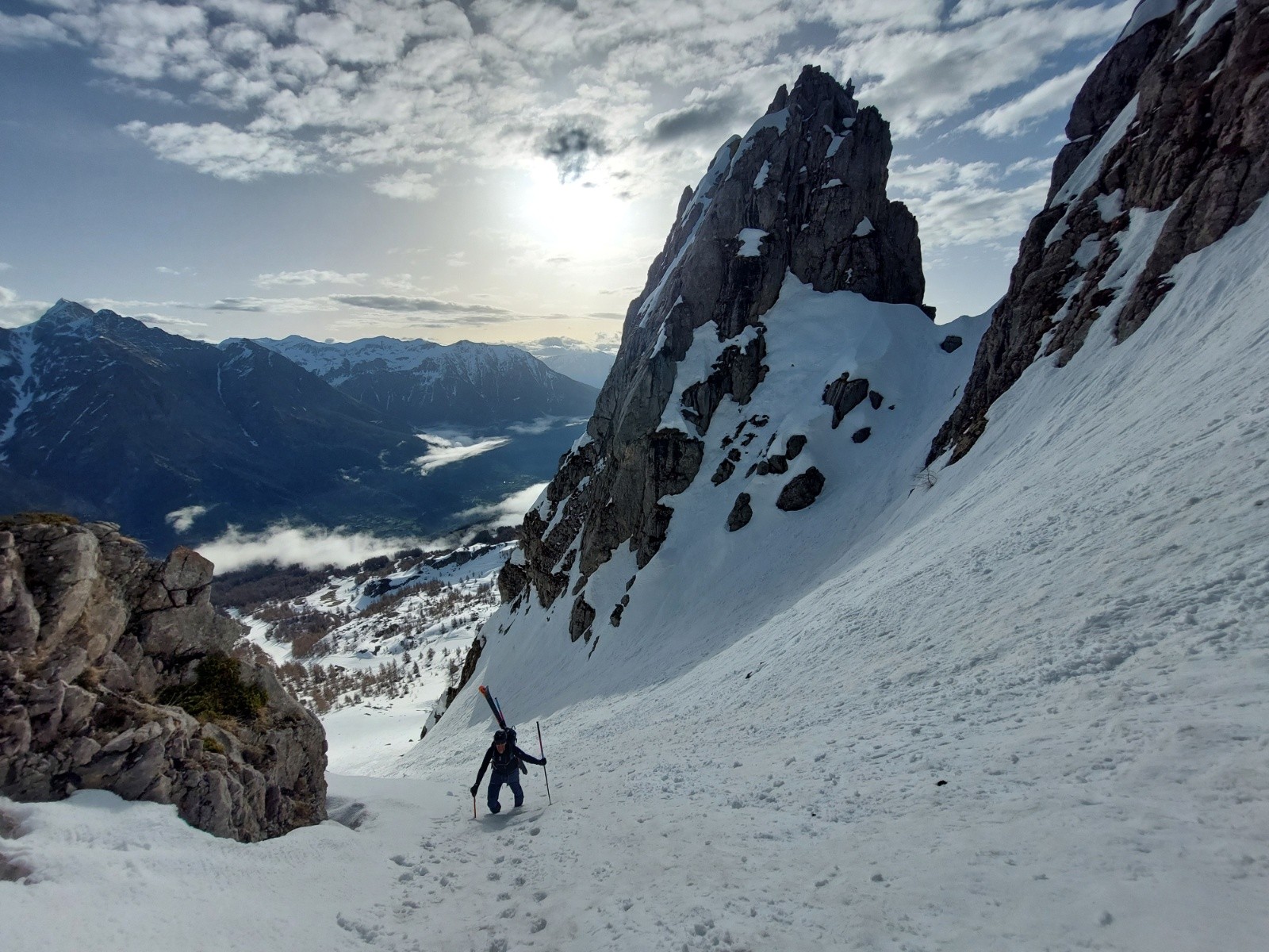 #3 En crampons, couloir NE En crampons, couloir NE