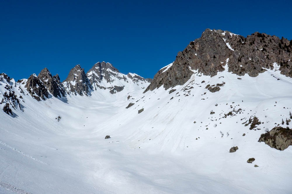 Clocher et Pic du FrÃ¨ne