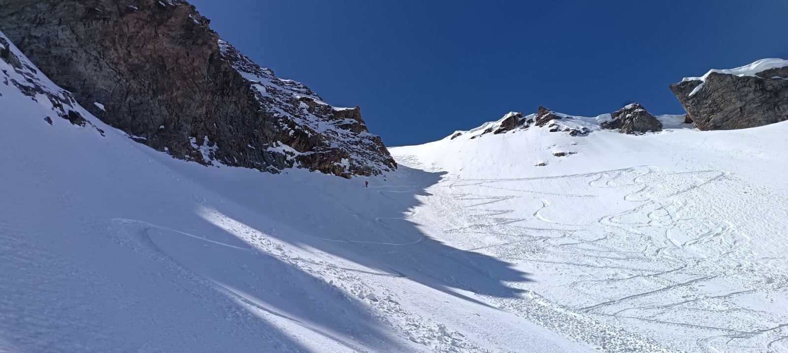 &nbsp;Descente, poudreuse dense avant la transfo&nbsp;