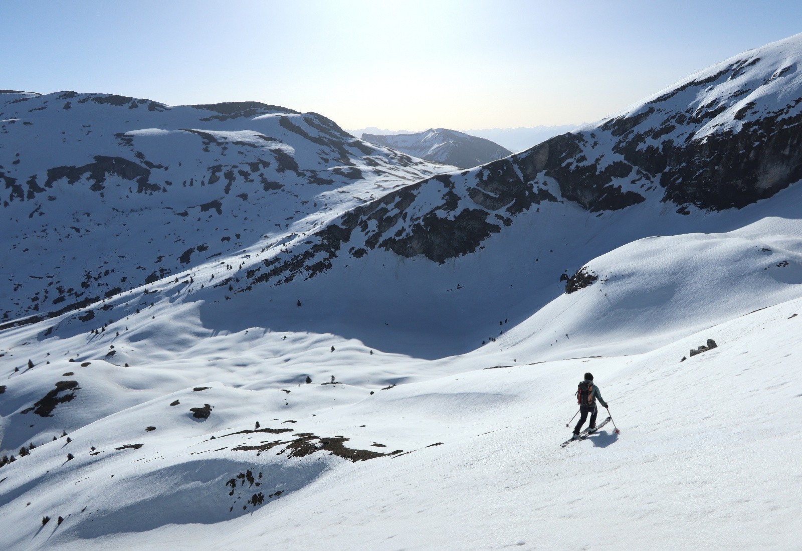 #2 Descente dans le vallon de Barges Descente dans le vallon de Barges