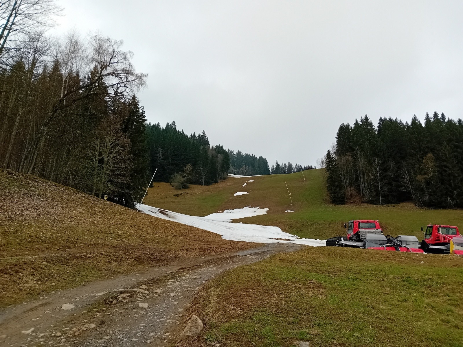 Chaussage imminent après 5 bonnes minutes de portage&nbsp;