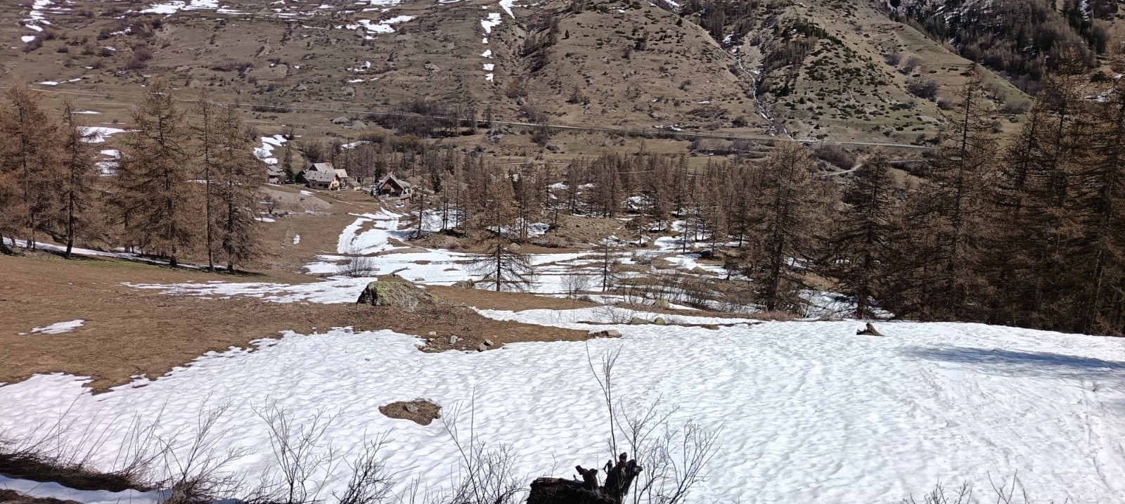 &nbsp;L'arrivée sur les Boussardes, ca passe jusqu'en bas&nbsp;