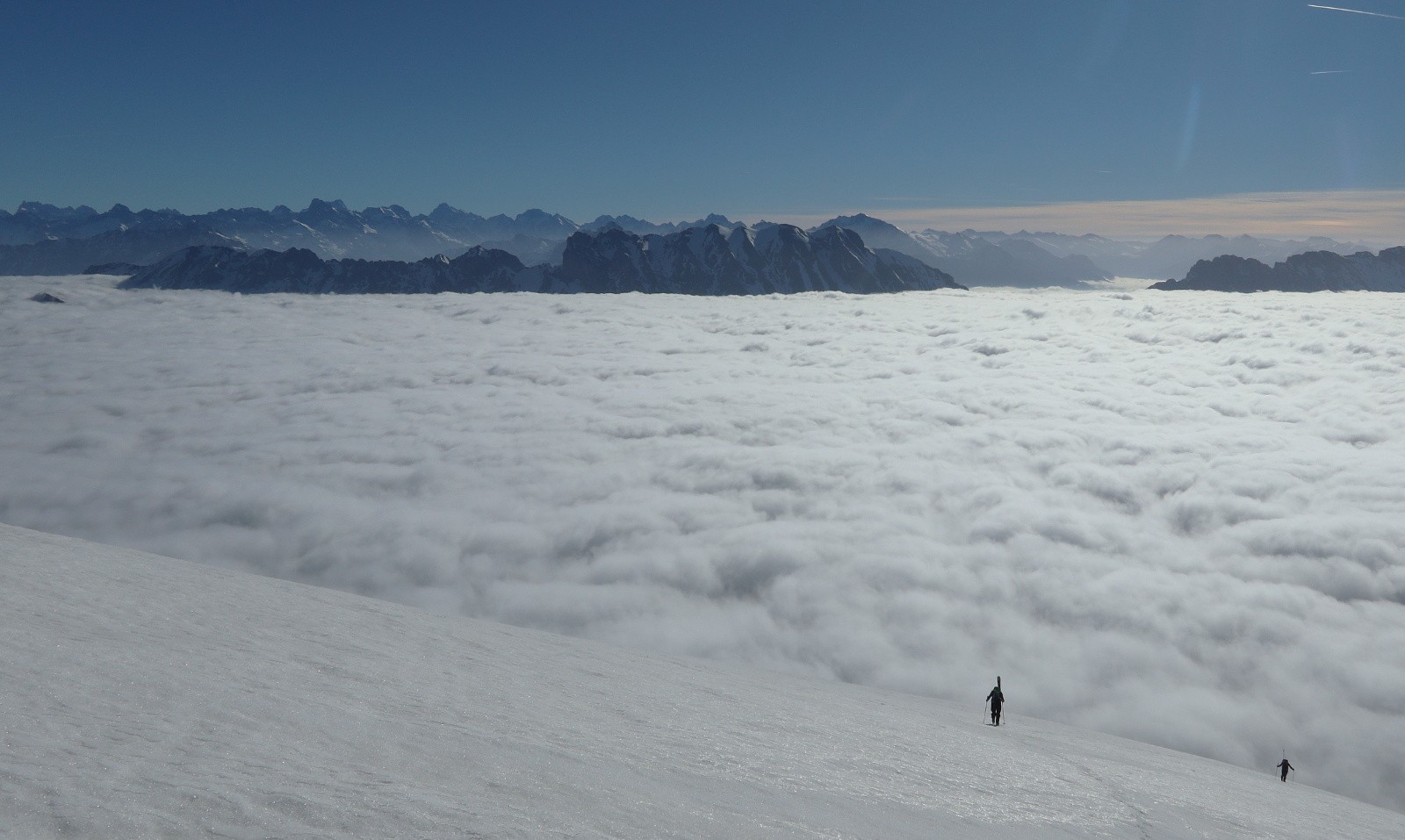 Au dessus de la mer&nbsp;