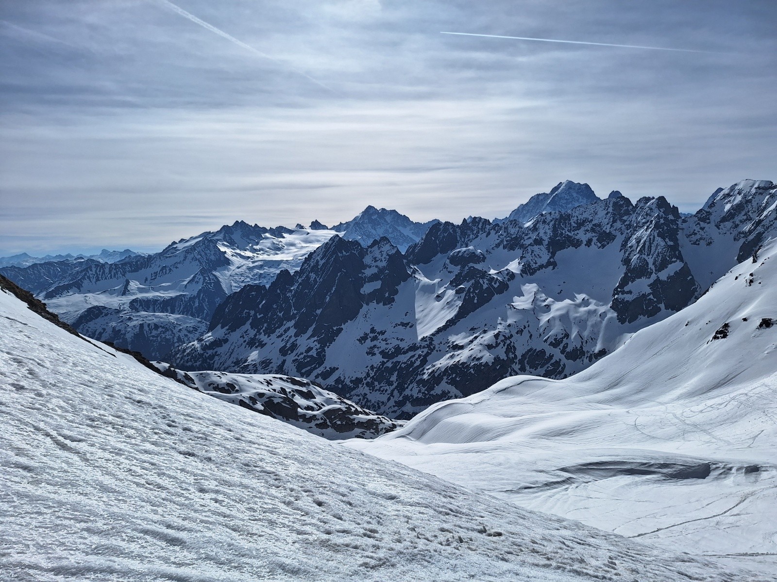 Bassin du Tour et Aiguille Verte