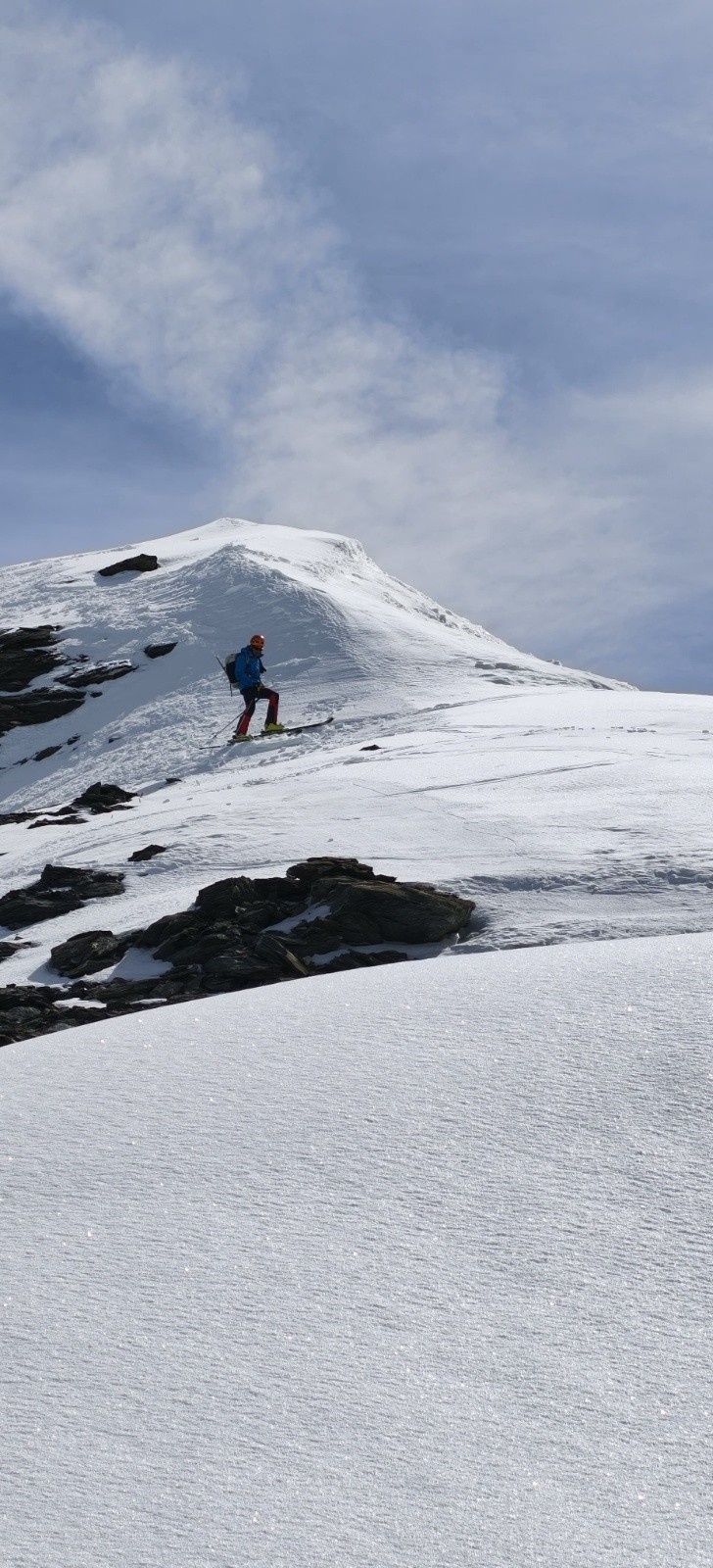 Arête skiante vers Ptes du Châtelard&nbsp;