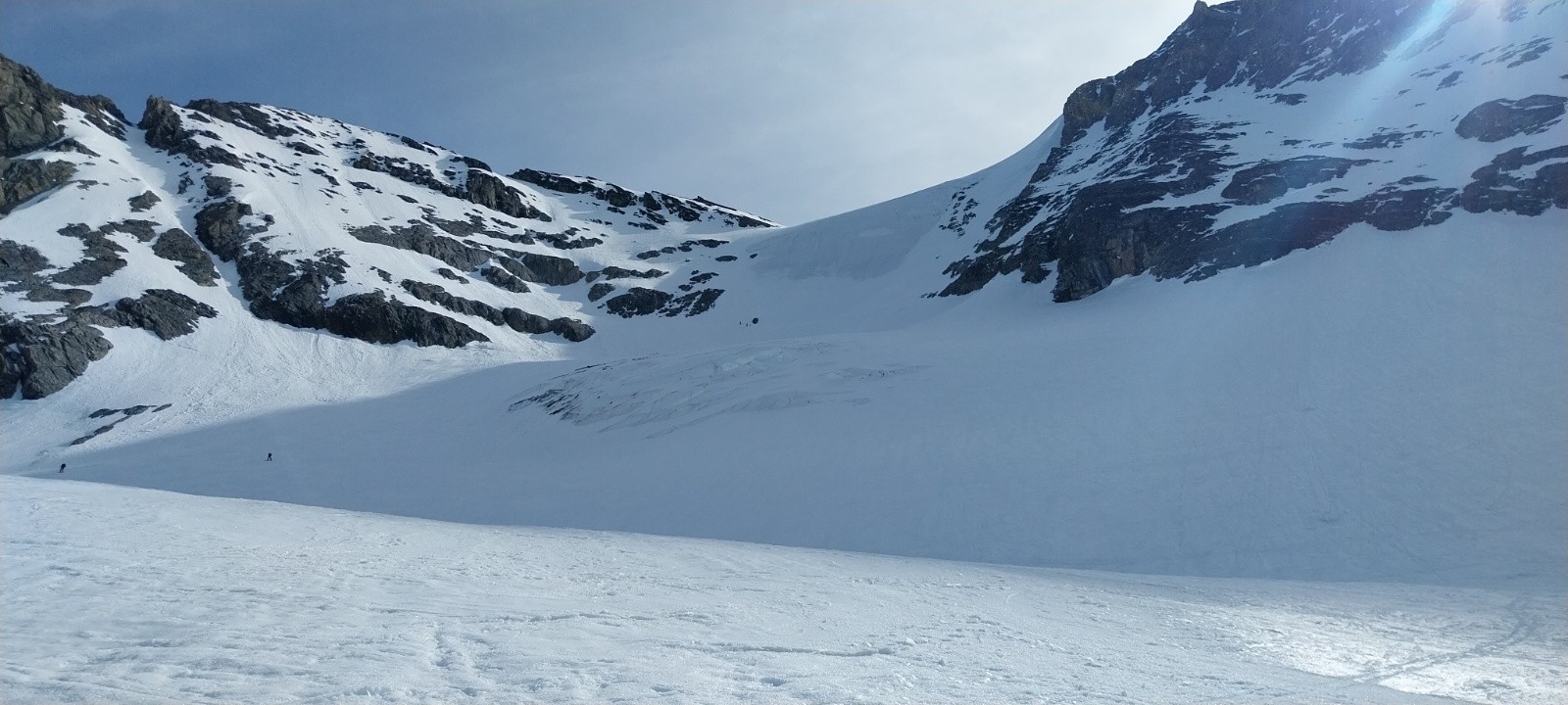 &nbsp;Etat de la partie haute des grands couloirs