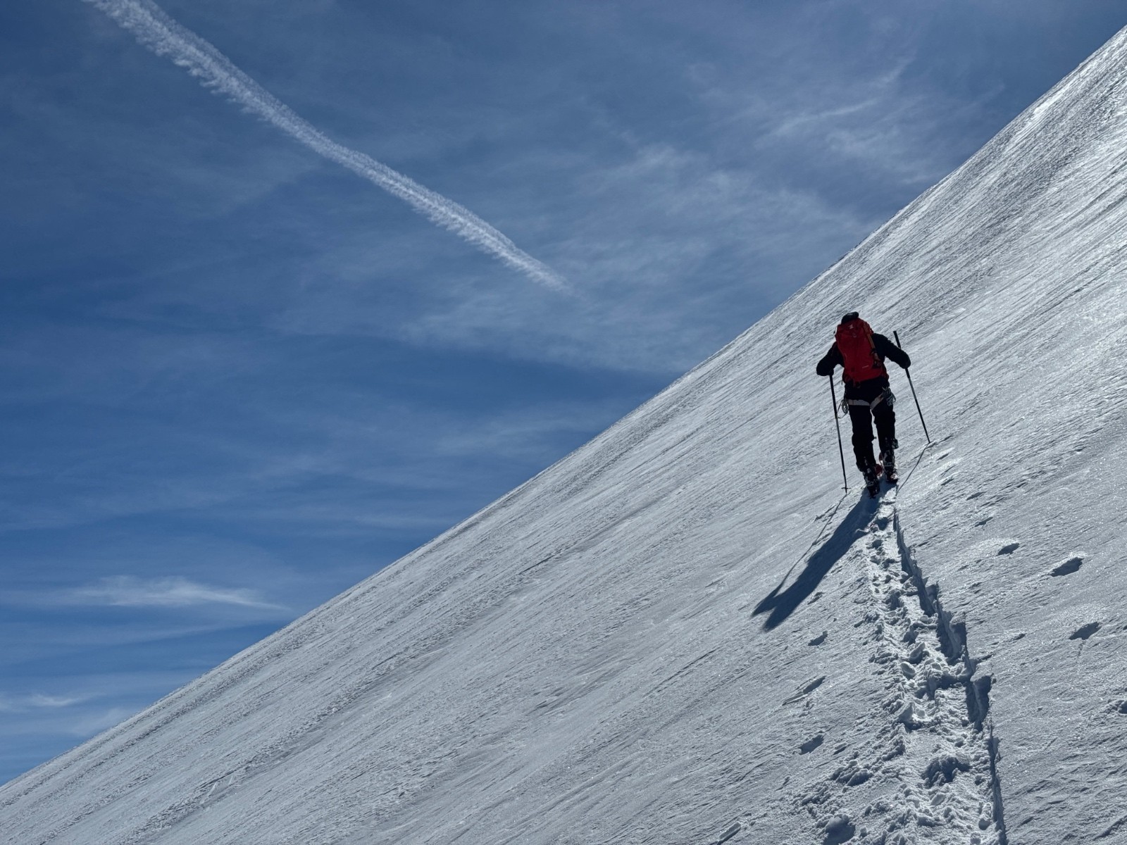 Pente finale vers 3800