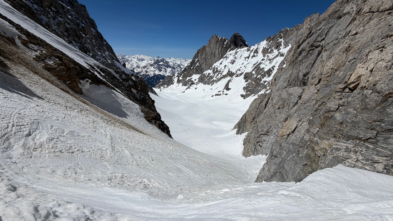 du col, coté Pralognan&nbsp;