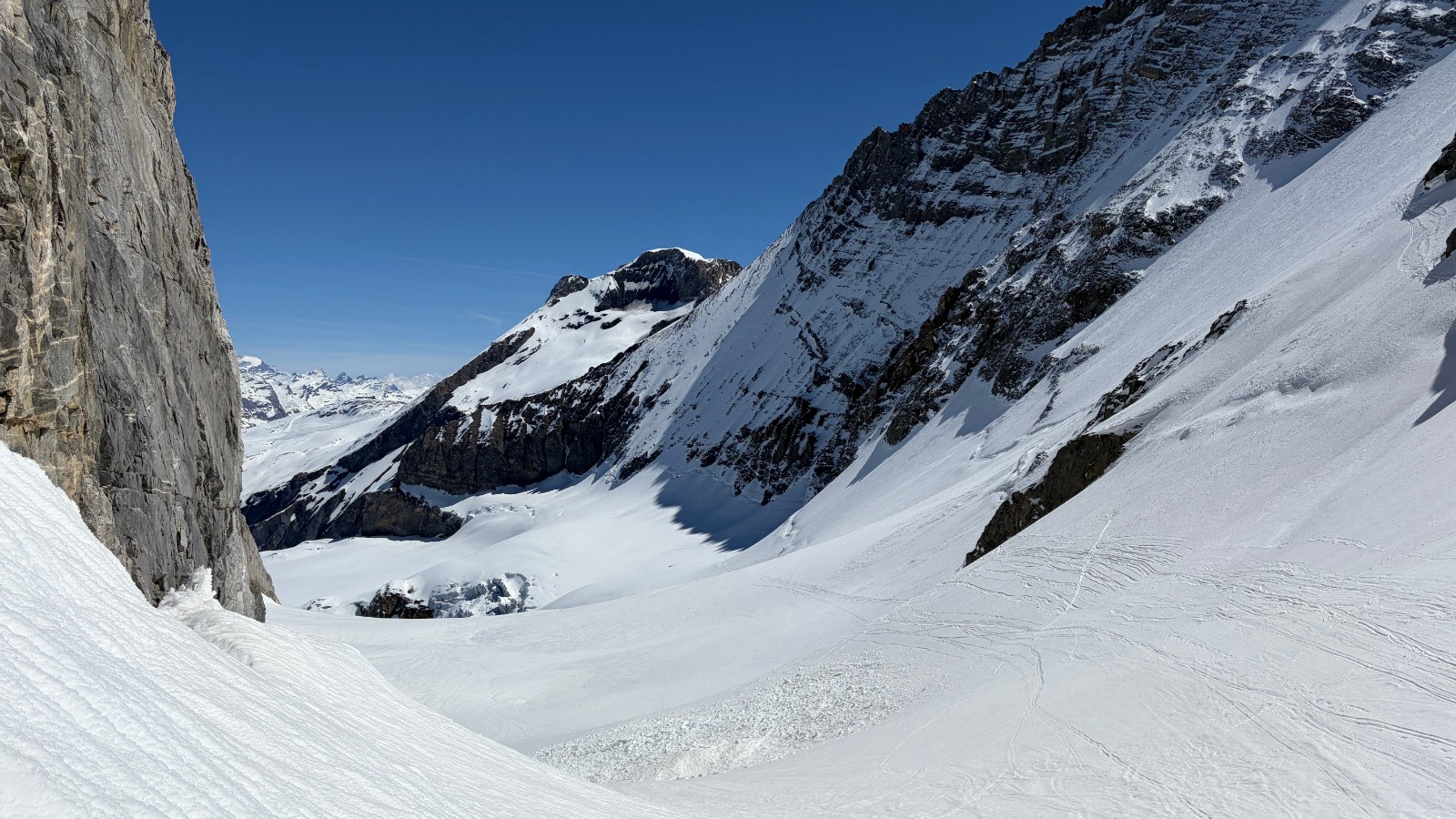 du col, coté Tignes&nbsp;