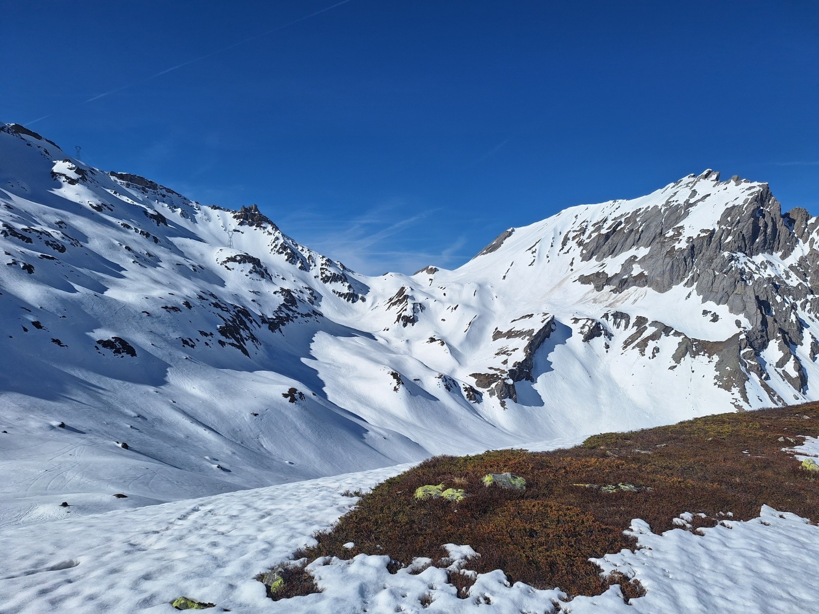 Col du Bonhomme et Aiguille de la Pennaz