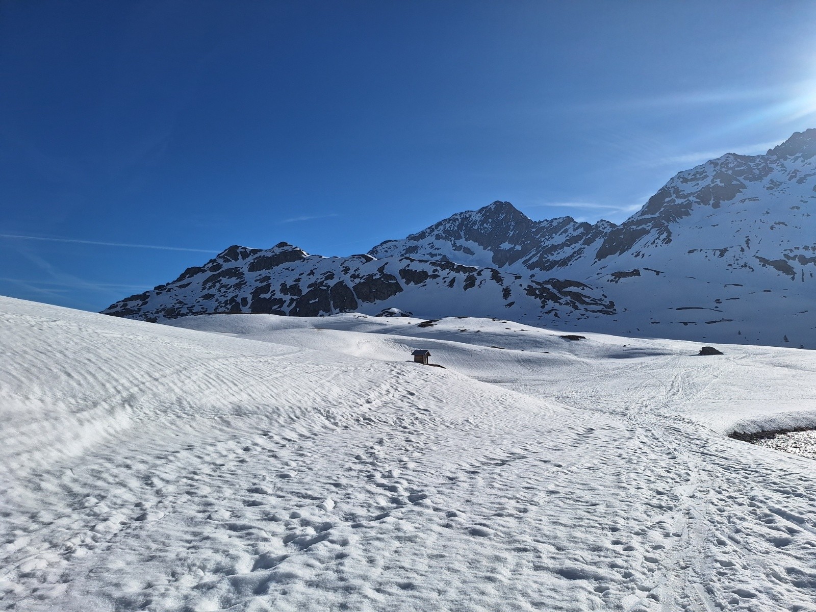 Montée vers les Lacs Jovet