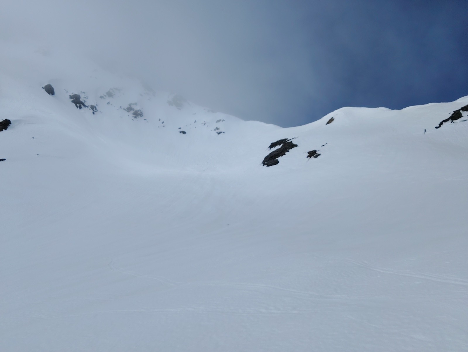 &nbsp;Dans le glacier de roche noire&nbsp;
