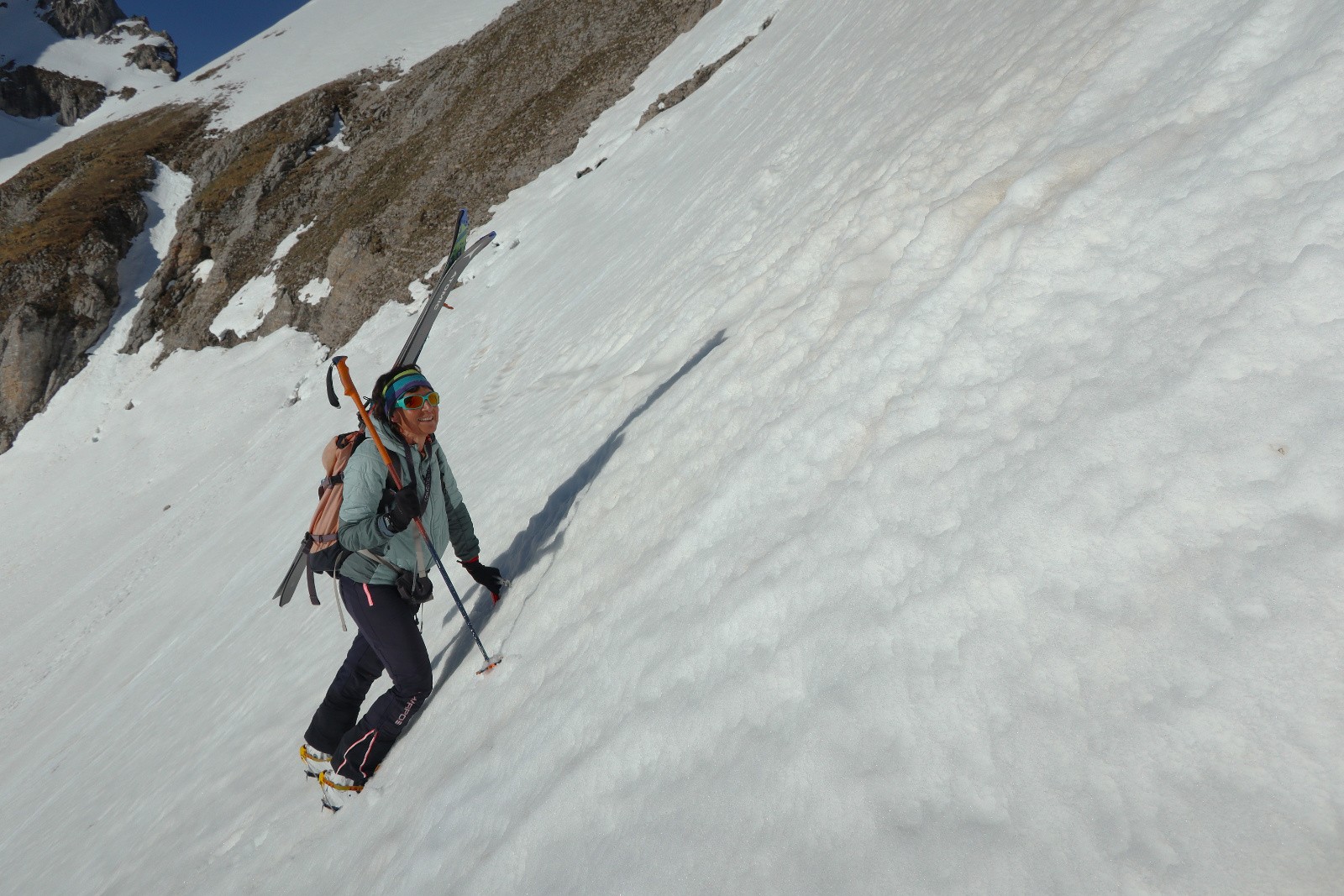 Montée au col de Plate Longue&nbsp;