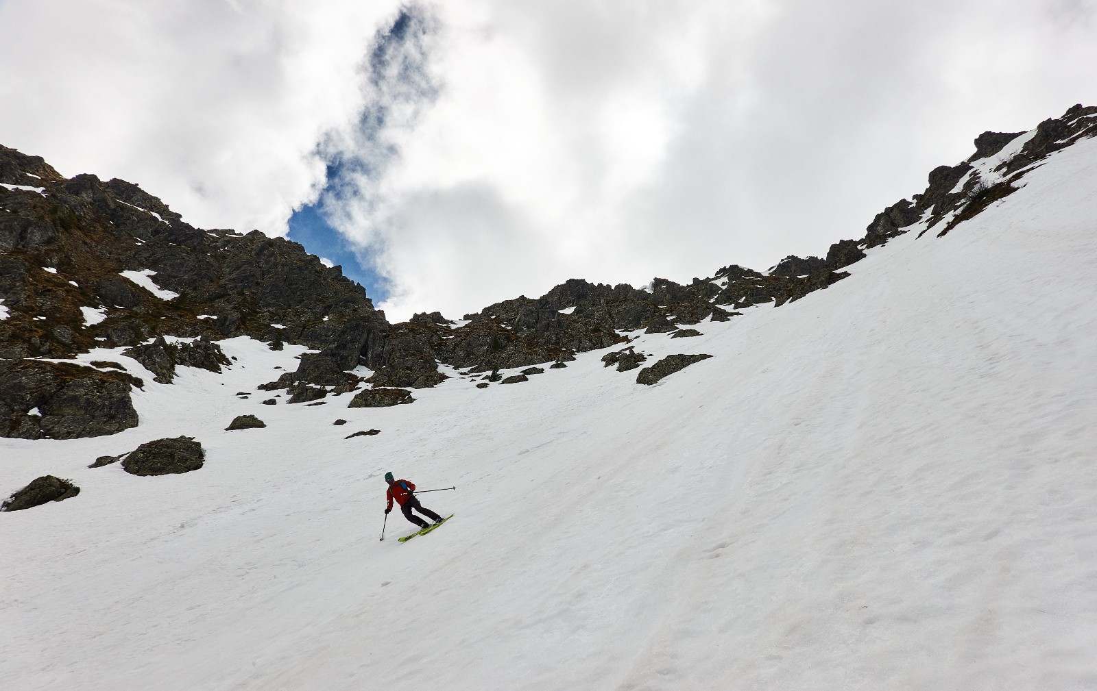Grandes courbes malgré les quelques reliefs...