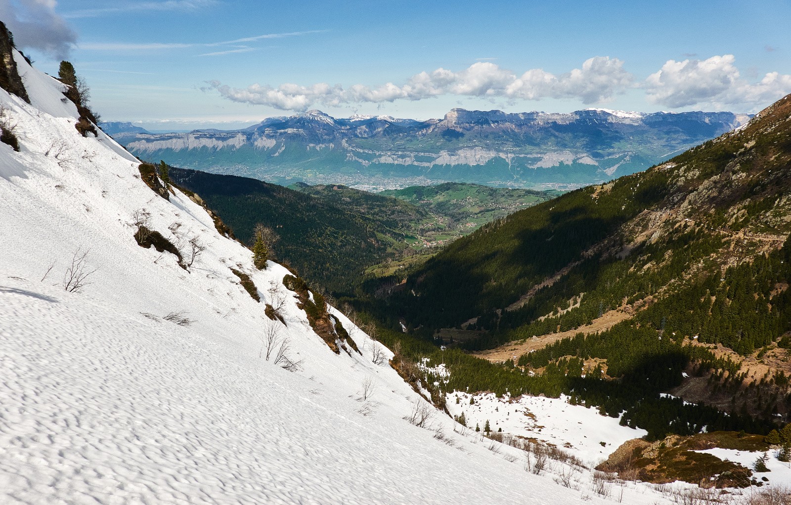 Bonne neige de type névé...