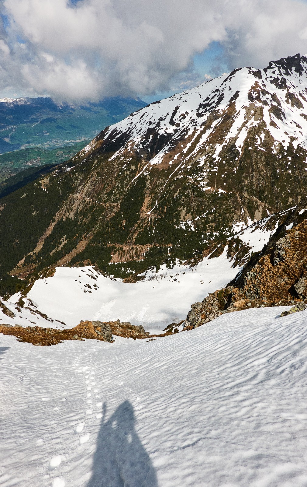 Depuis le Col Sifflet-Sciallet...