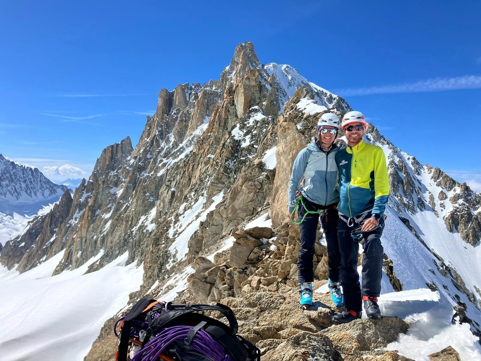 J1 : col du Tour Noir (3535m)&nbsp;