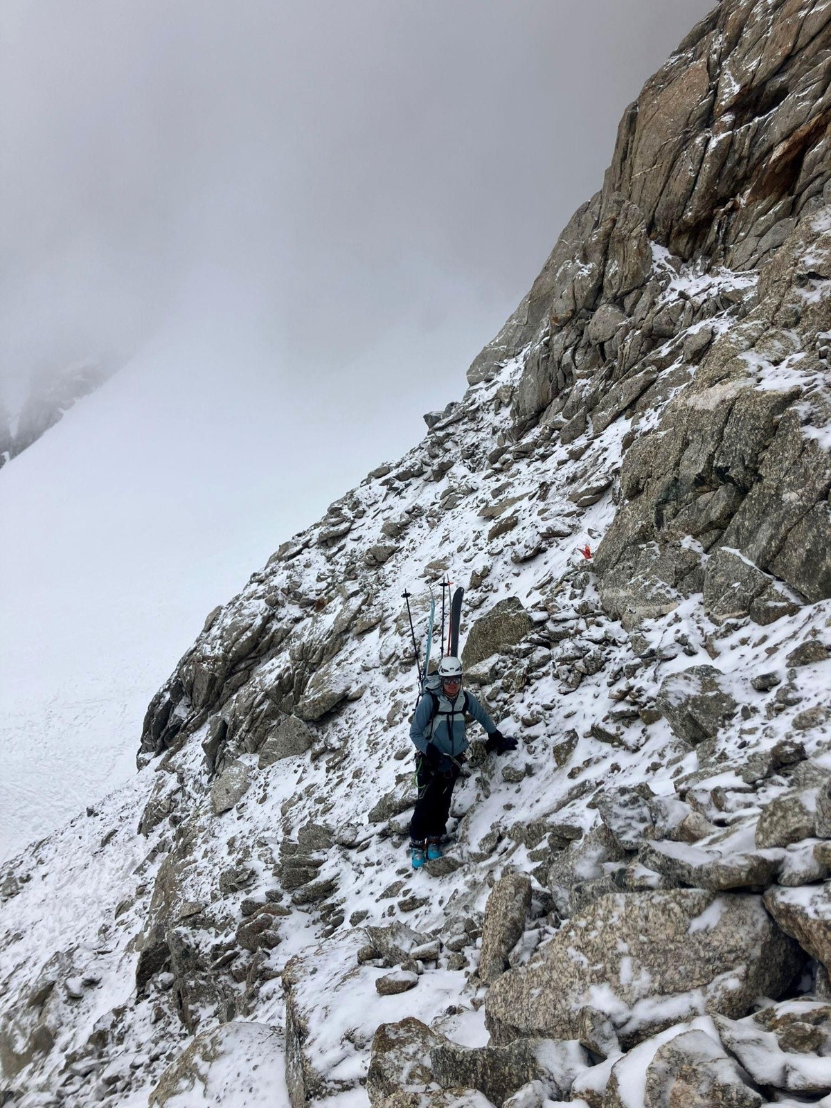 J2 : Montée au col du Chardonnet bien secos&nbsp;