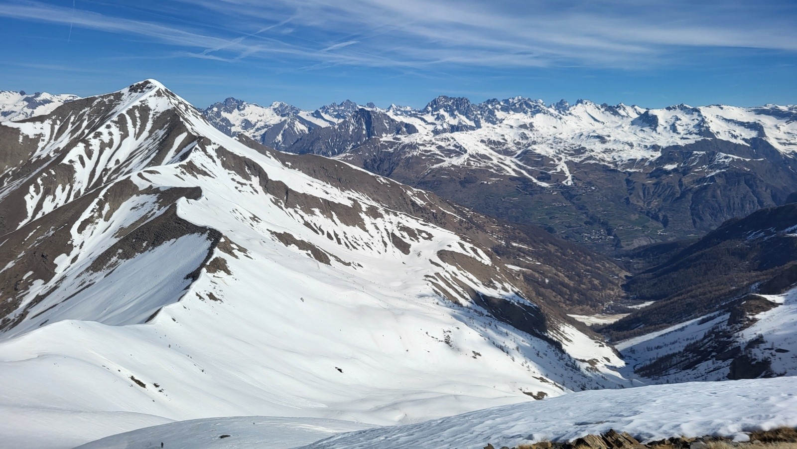 La grande Autane vue du sommet de la Coupa