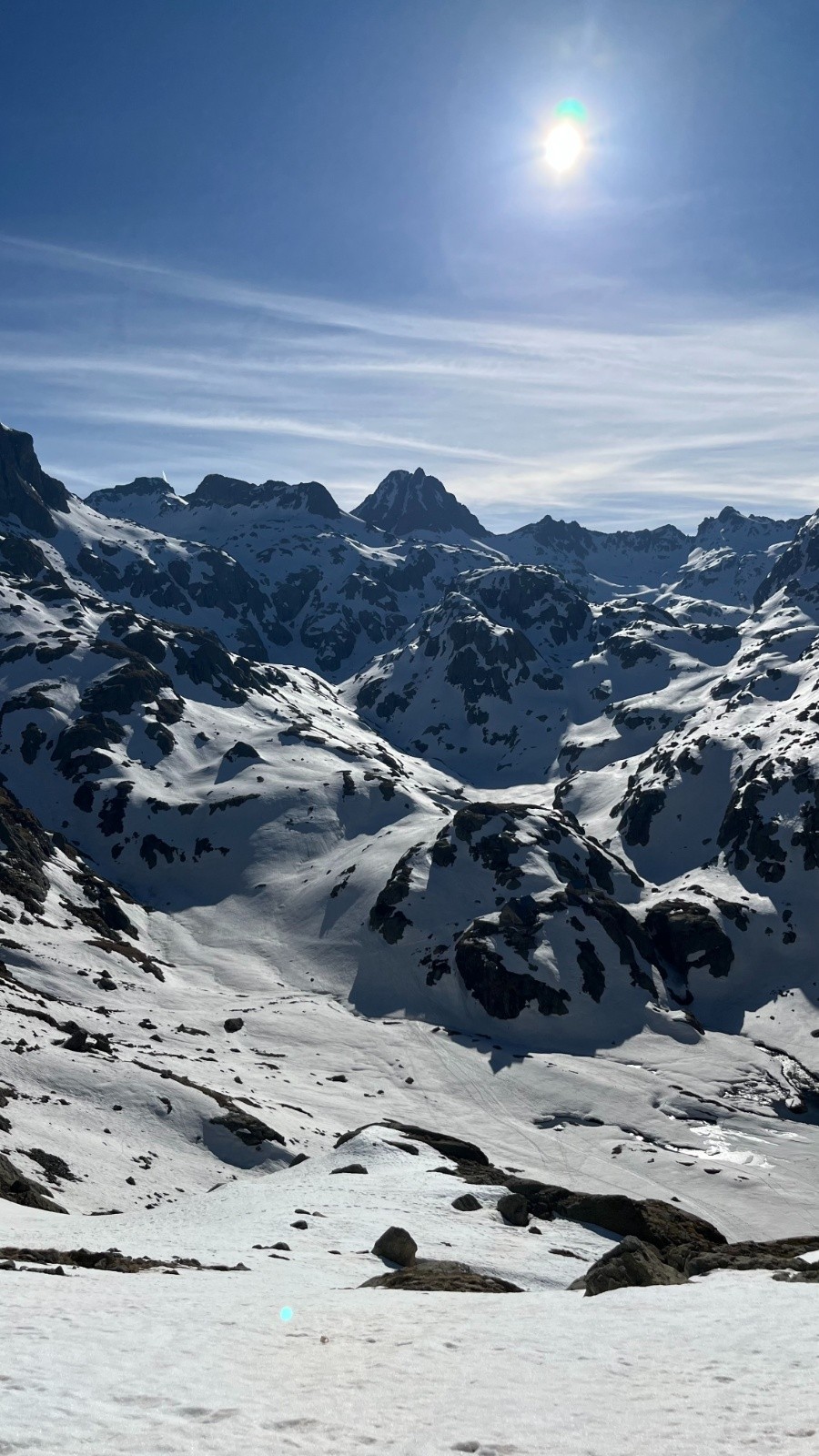 &nbsp;J1 : Remontée vers le lac Long
