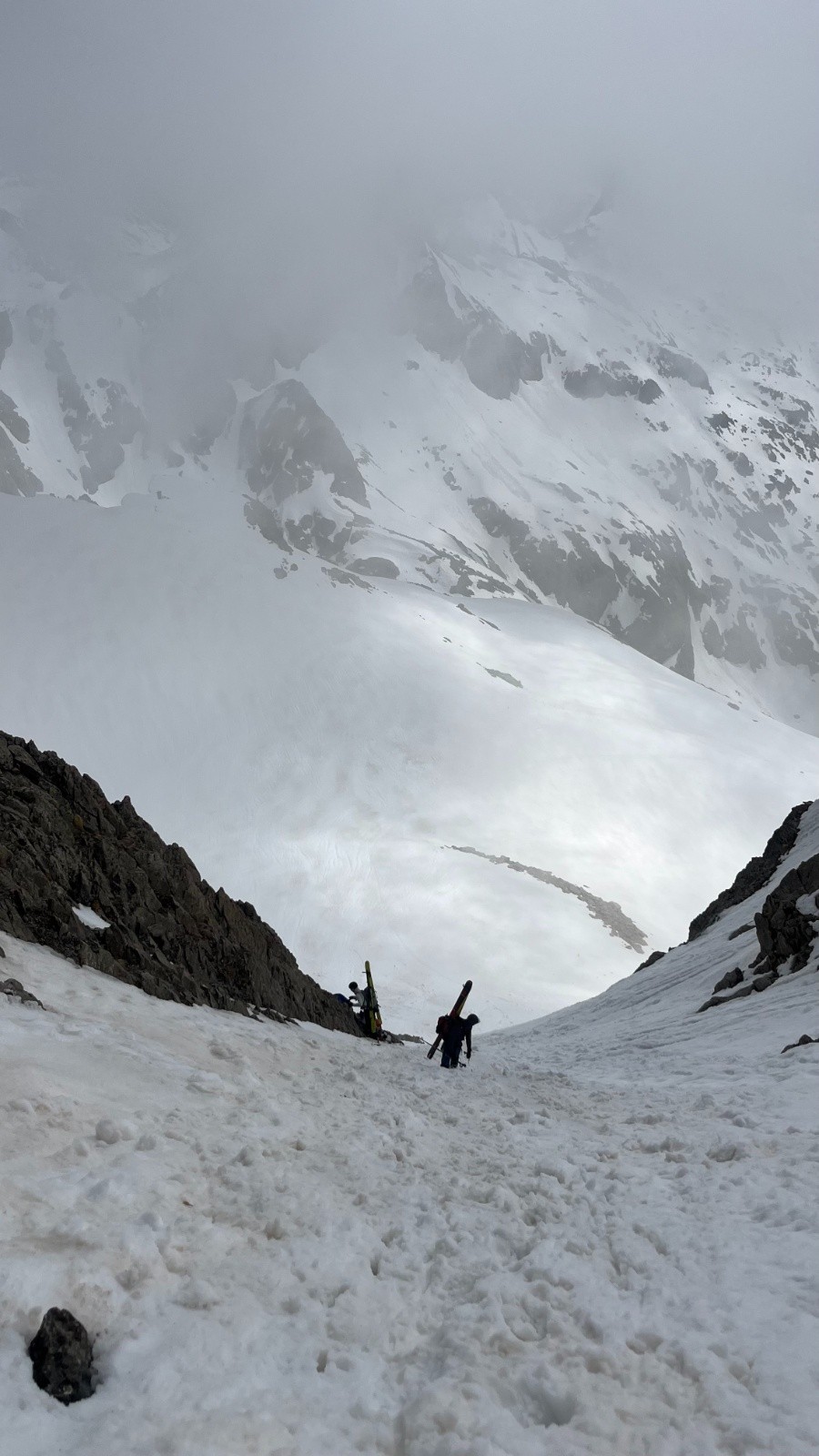 &nbsp;J1 : Montée du Couloir du Gélas