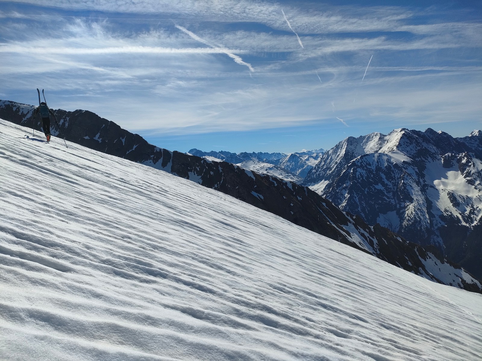 Derniers mètres après le Pas en crampons&nbsp;