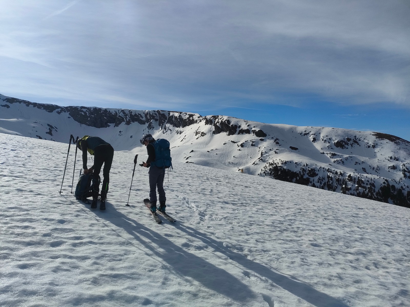 Montée efficace en haut de la Combe&nbsp;