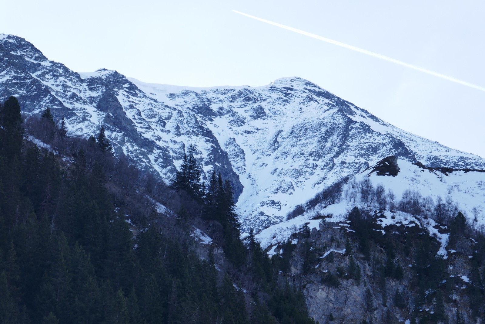 Le couloir WNW des Nants 