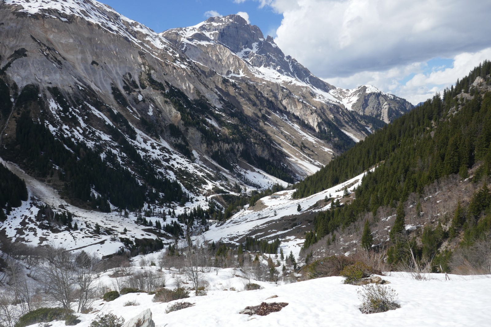 Retour en vallée&nbsp; 