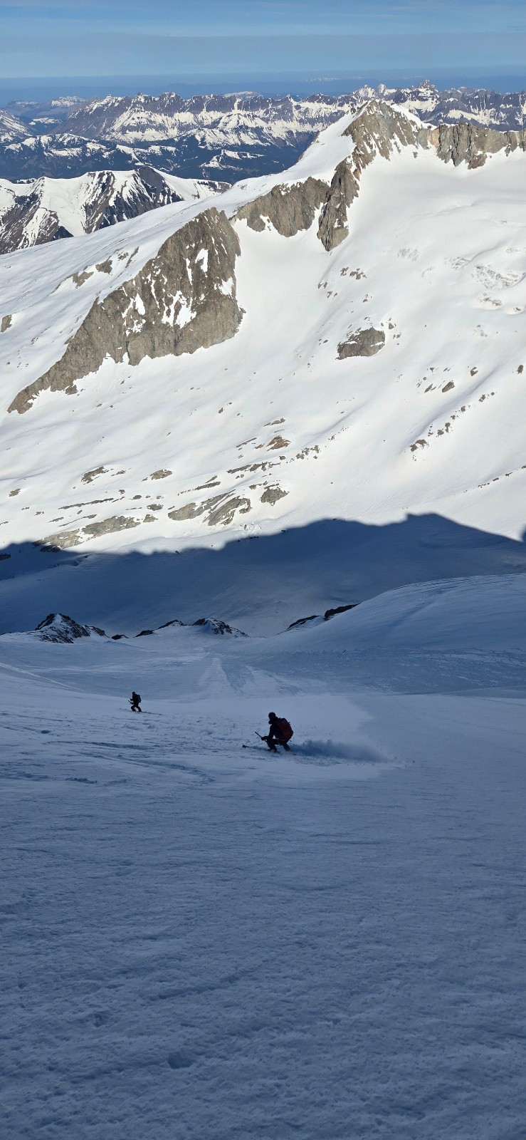 &nbsp;Pente uniforme et large