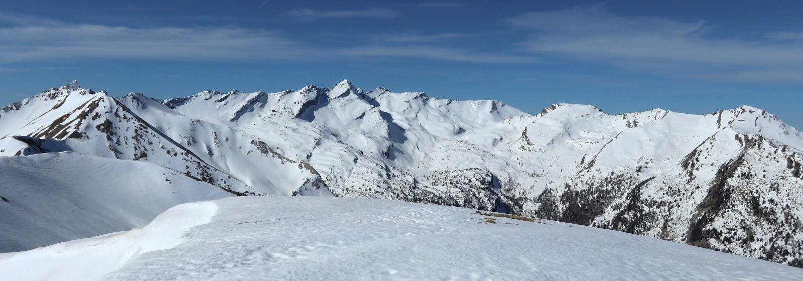 Les Trois Evêchés, l'Estrop, le Puy de la Sèche et la Tête de Chabrière&nbsp;