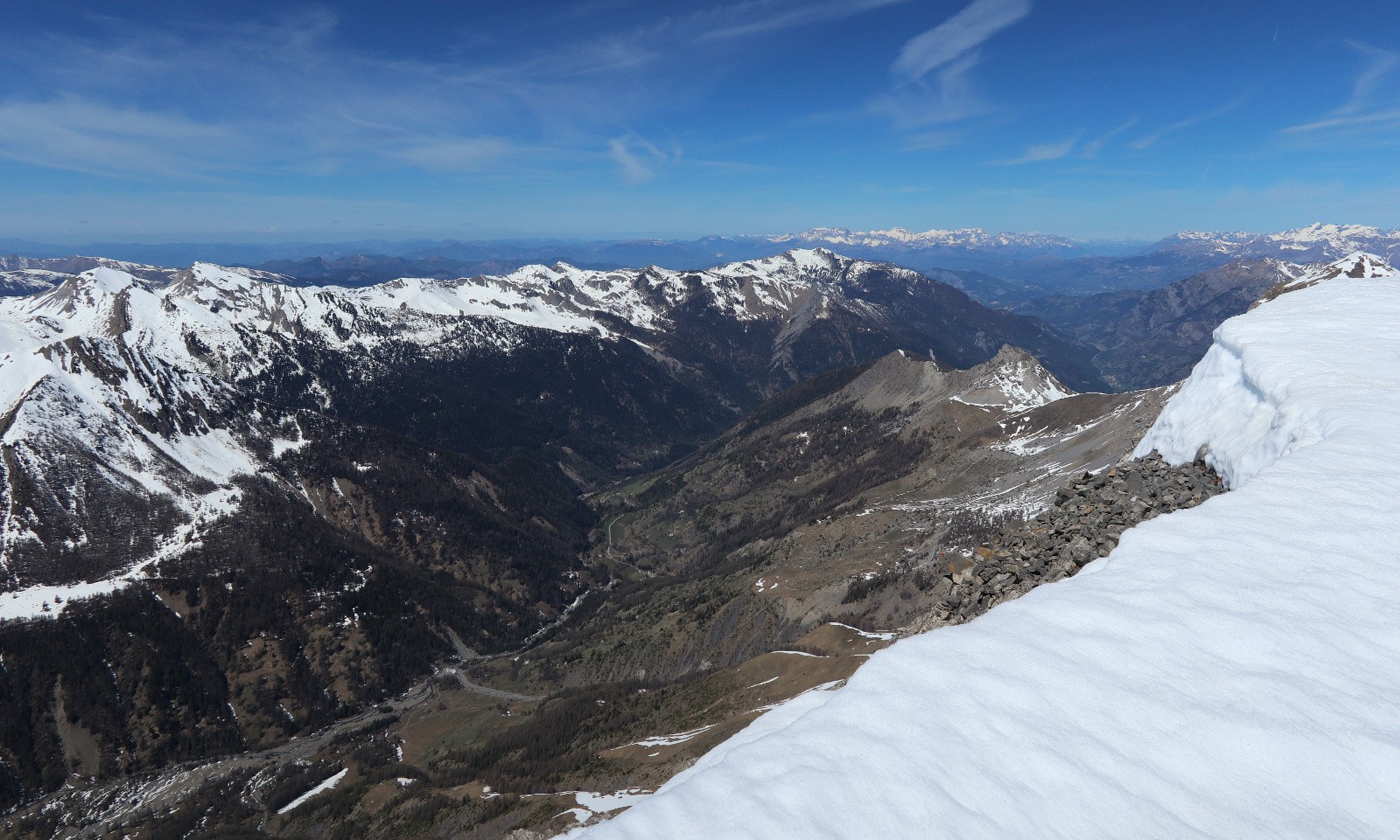 Le Laverq depuis le sommet&nbsp;