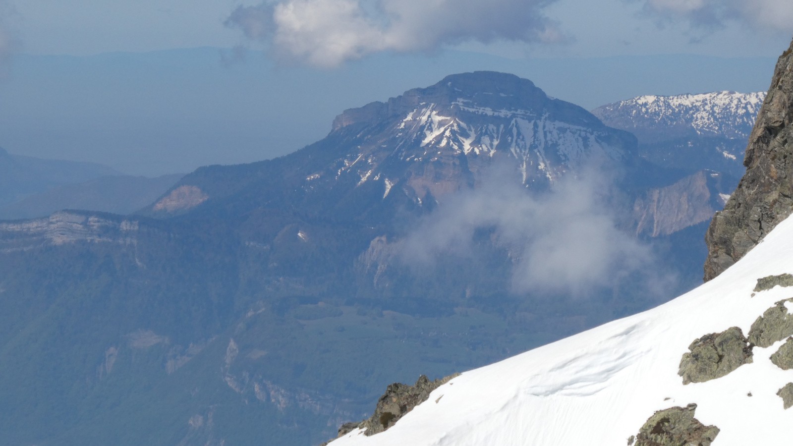 zoom sur le versant E de Chamechaude&nbsp;