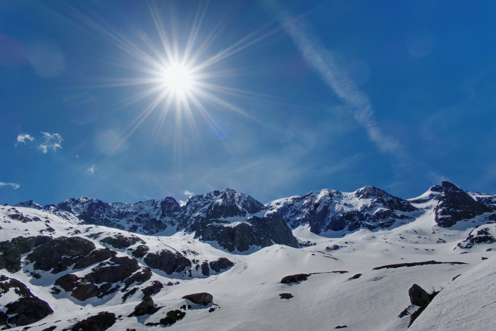 vallon de Bérard, faces nord