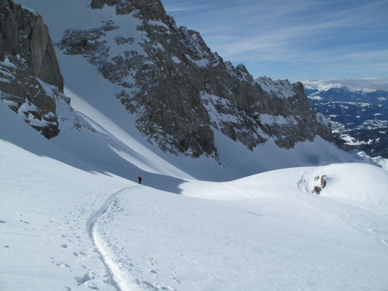 Sous le col de Bostan : Du soleil enfin
