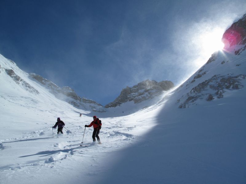 Combe sous le couloir : Suite