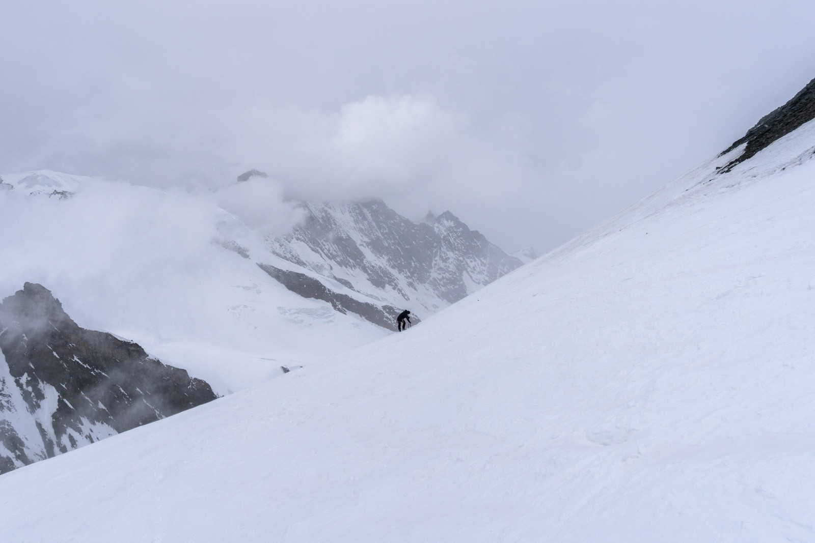 Montée de l'Allalinhorn&nbsp;