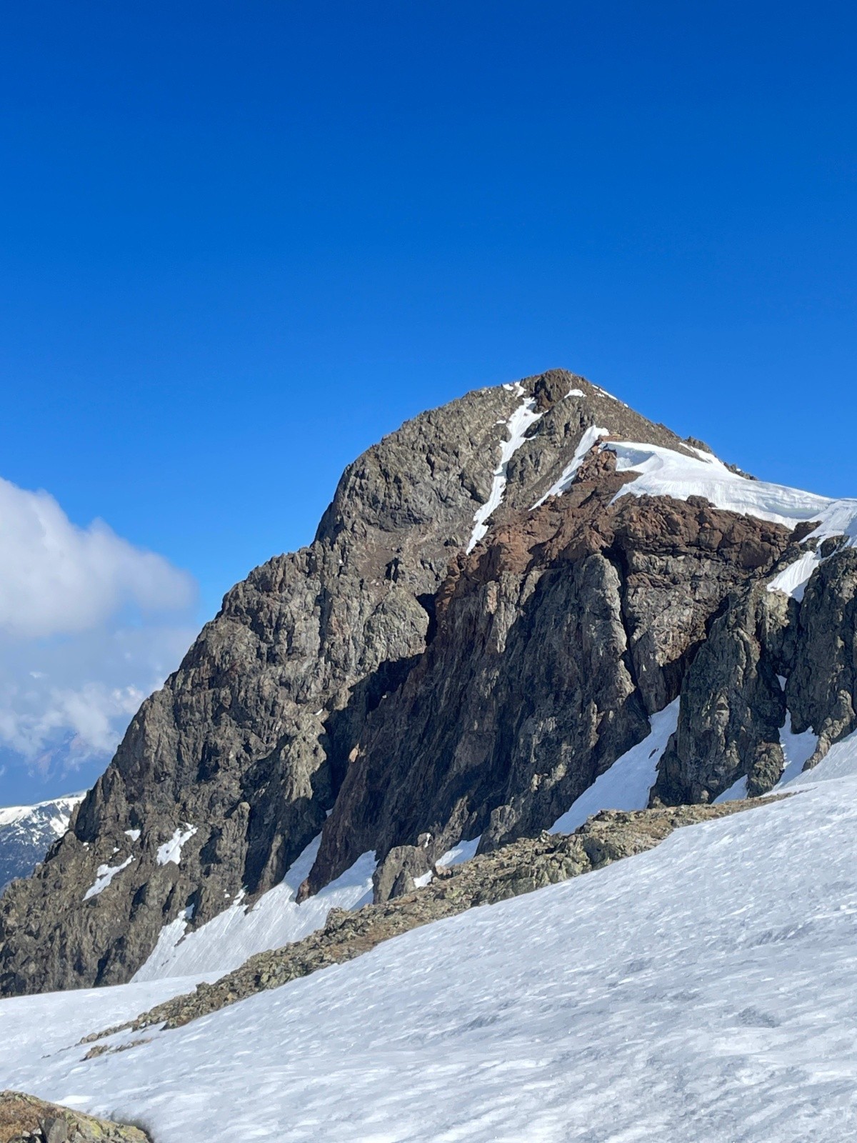 Face Nw Culasson, un petit ai de Paglia Orba (massif du Cinto) ?