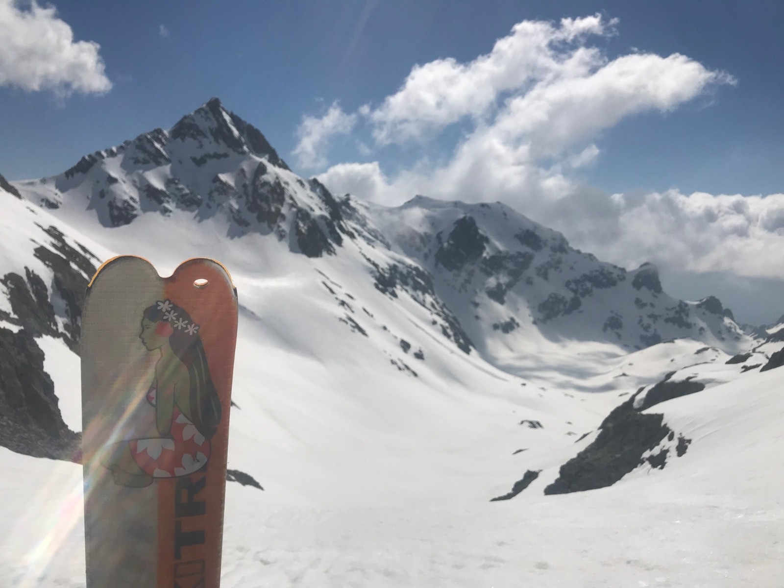 Soleil polynésien aujourd’hui sur Belledonne !