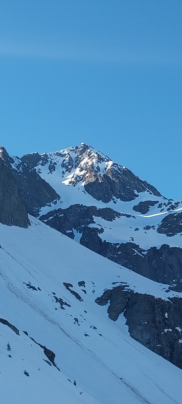 &nbsp;Pic de la Pierre couloir N