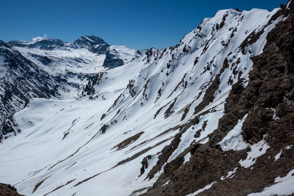 les rampes vues de profil