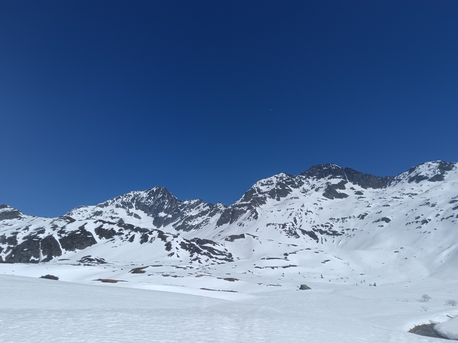 Mont Tondu, têtes d'Enclave et de Bellaval