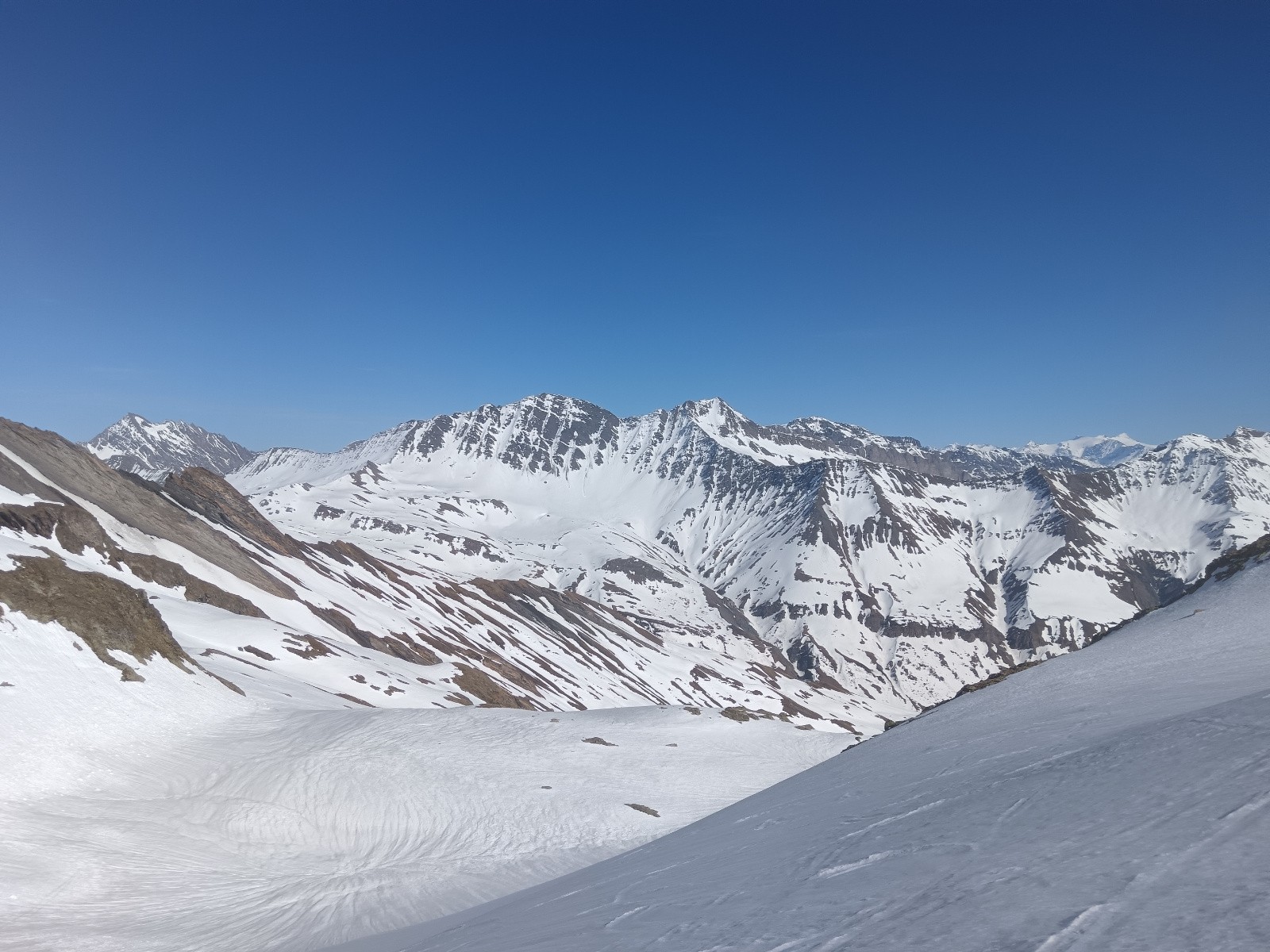 Face SE du col d'Enclave
