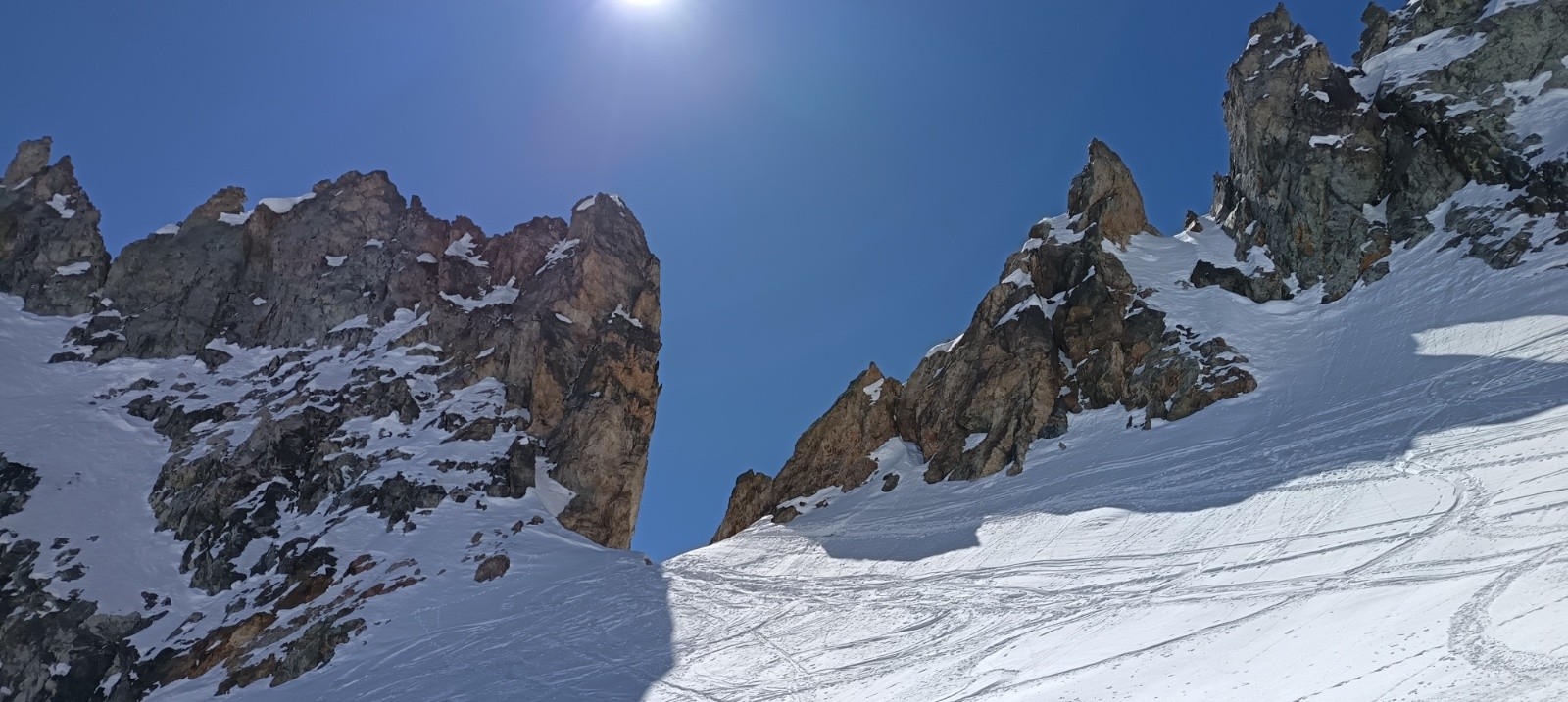 Brèche Clotilde côté N