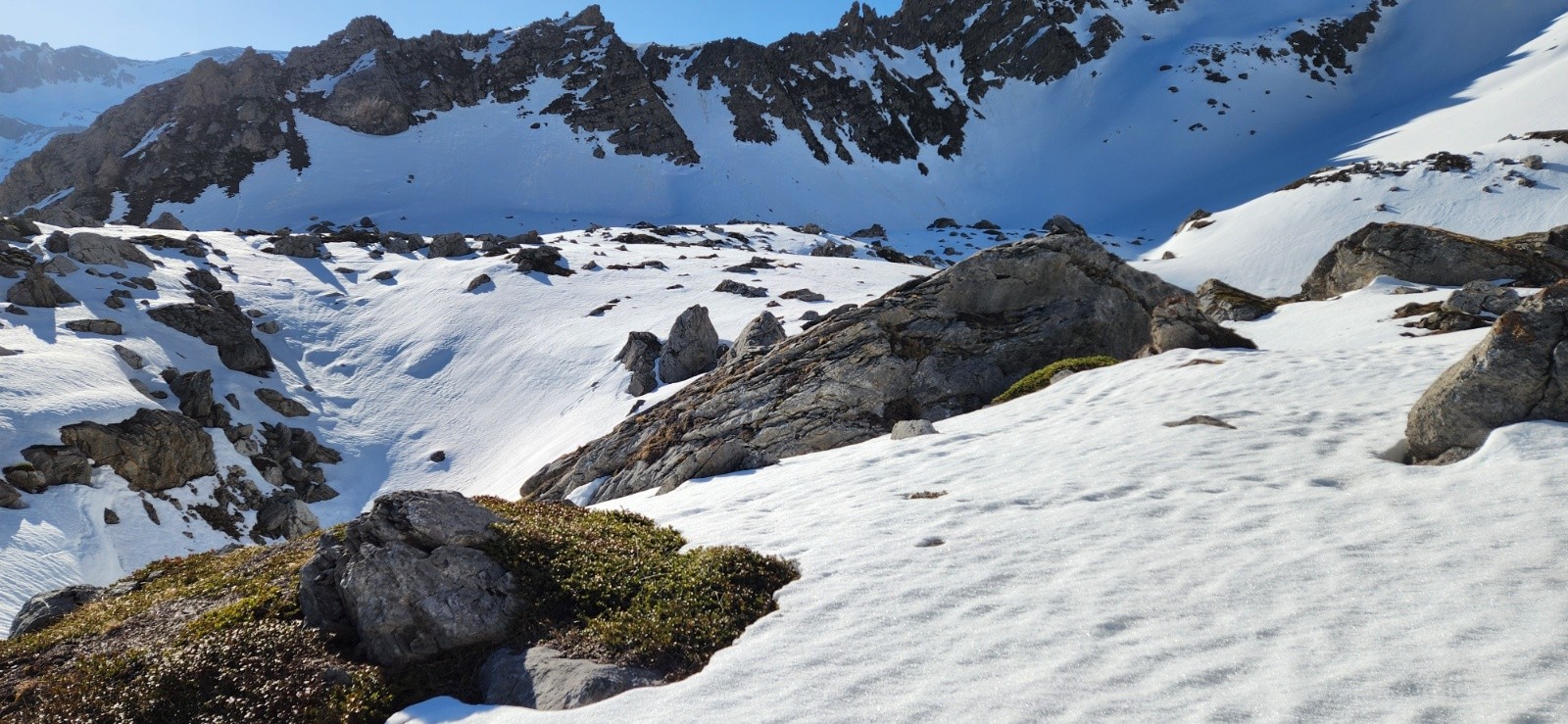 Le lieu dit La Clapière au bas du couloir