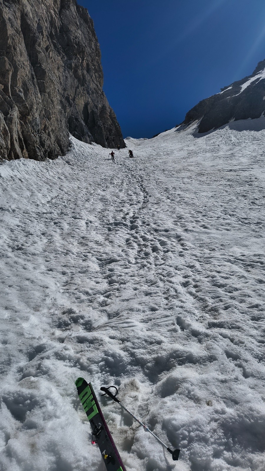 &nbsp;80 m en crampons pour nous