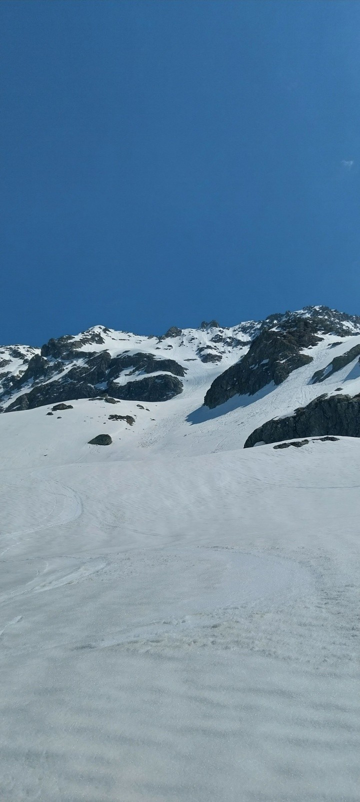 &nbsp;face ouest du Pic des Cabottes