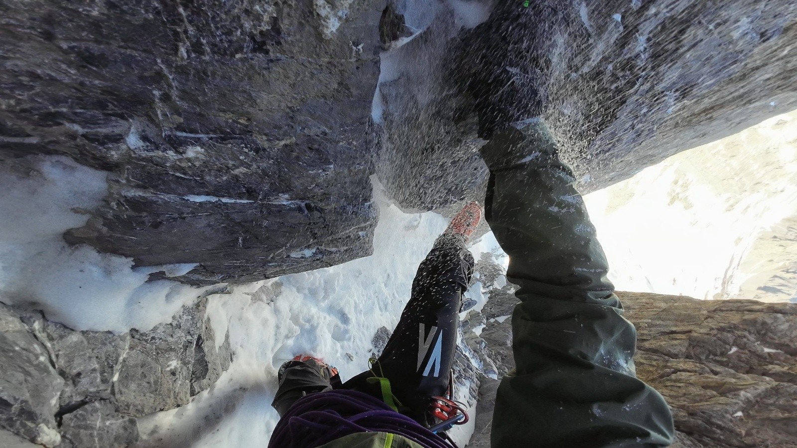 L'adhérence en crampons, une première pour moi